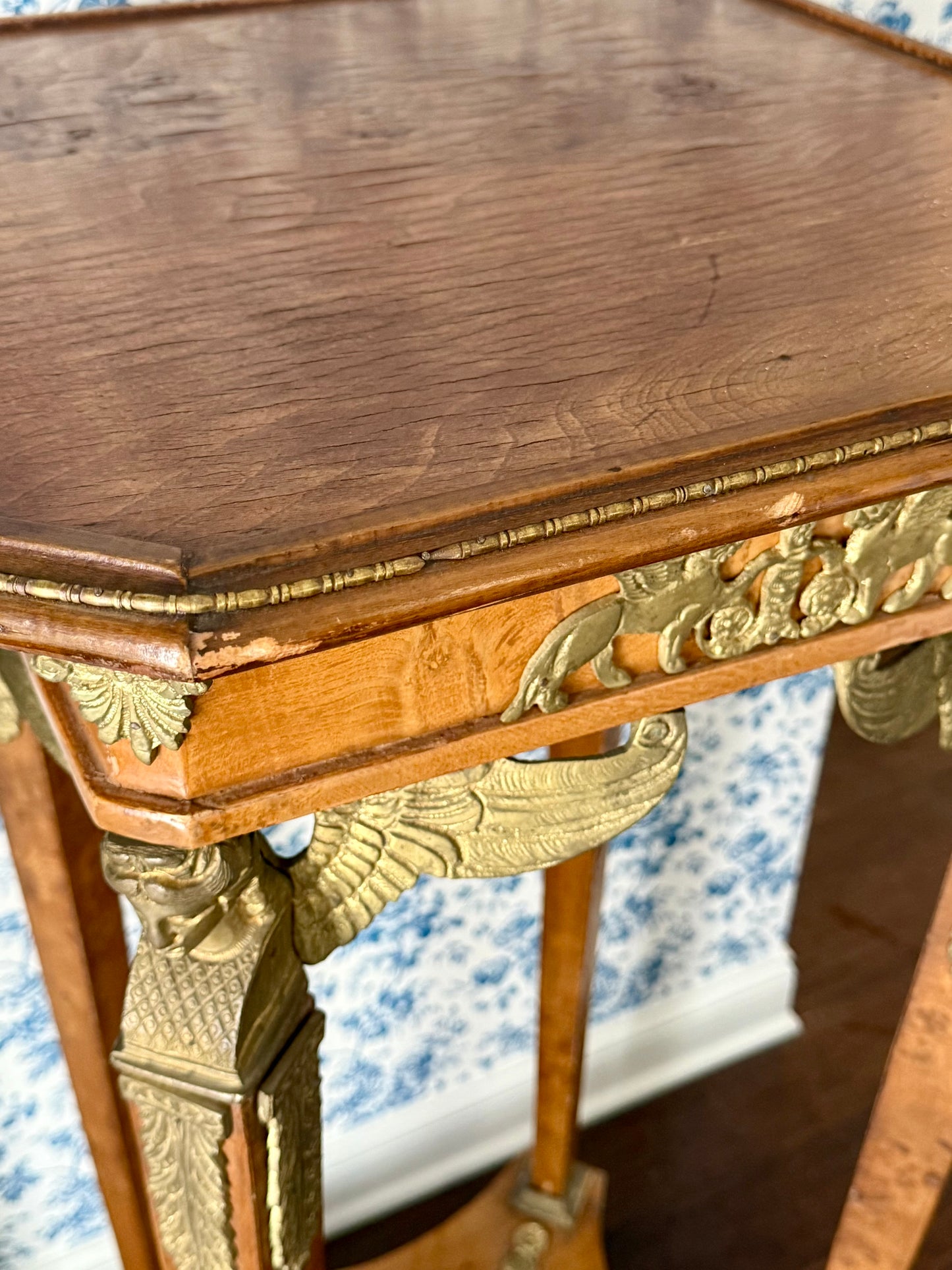 Empire Style Pedestal with Elaborate Ormolu Mounts (sold separately)