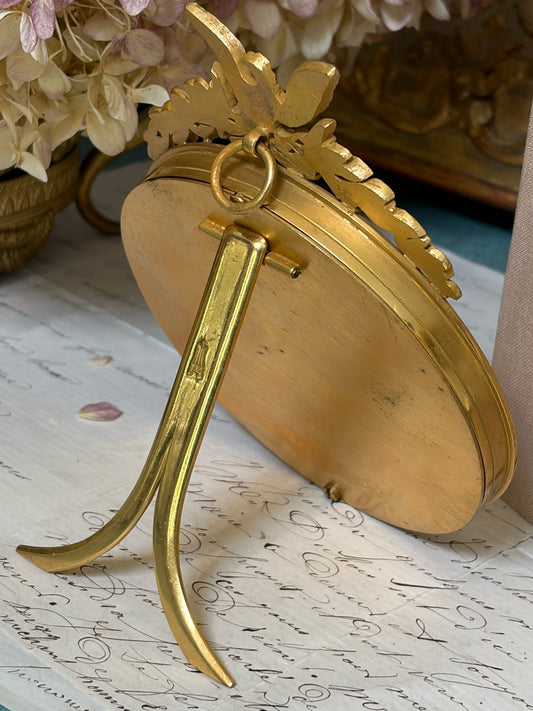 French Gilt Bronze Eagle Frame