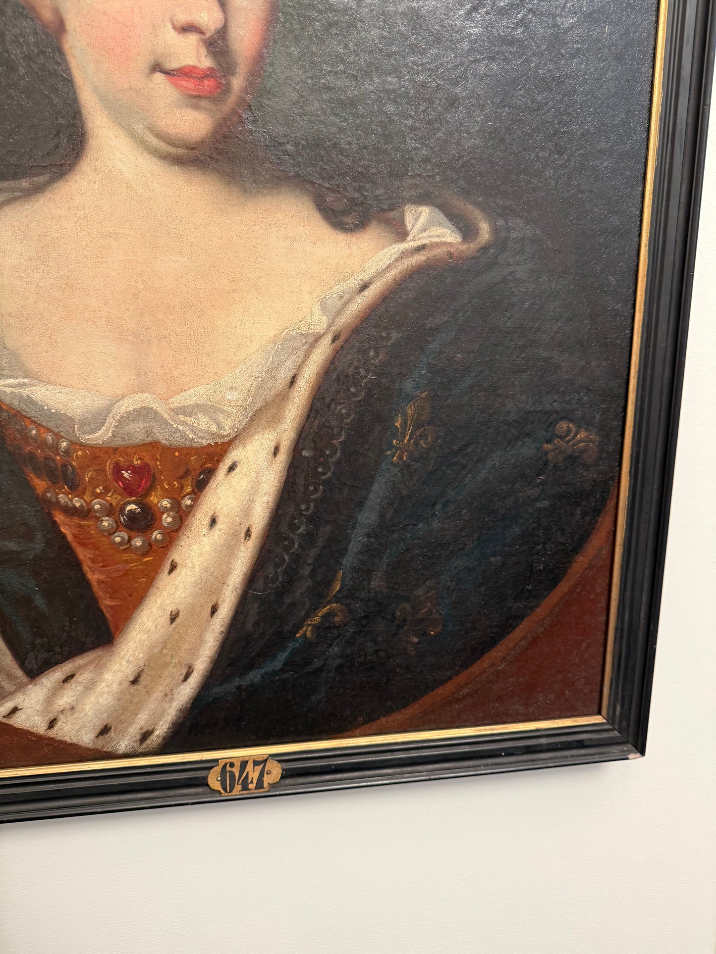 18th Century French School Portrait