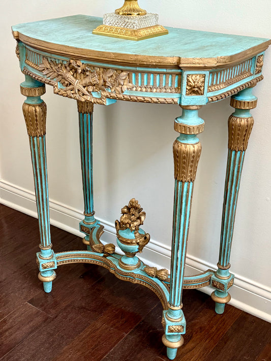Antique French Rococo Revival Console Table