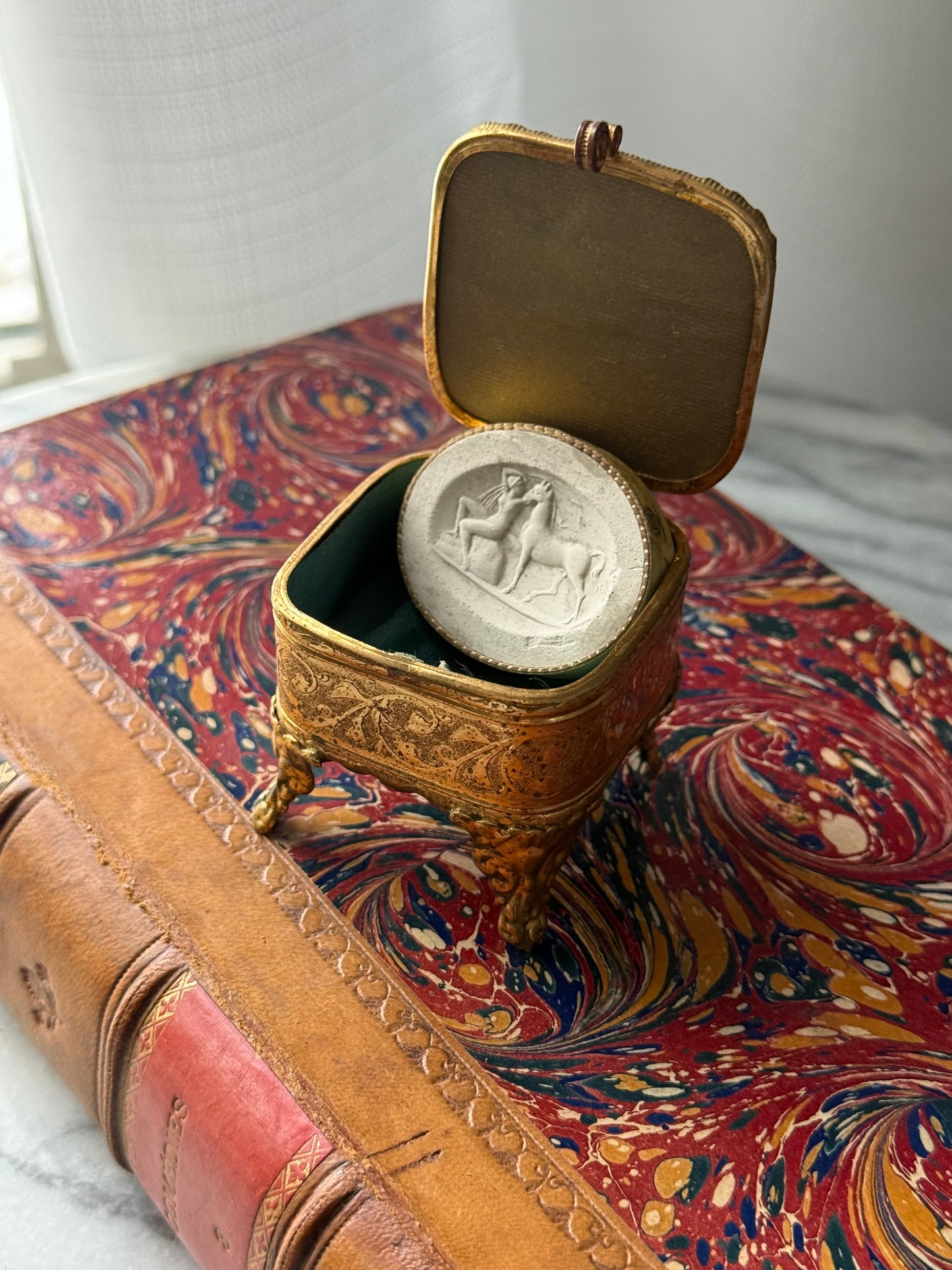 Antique Grand Tour Casket