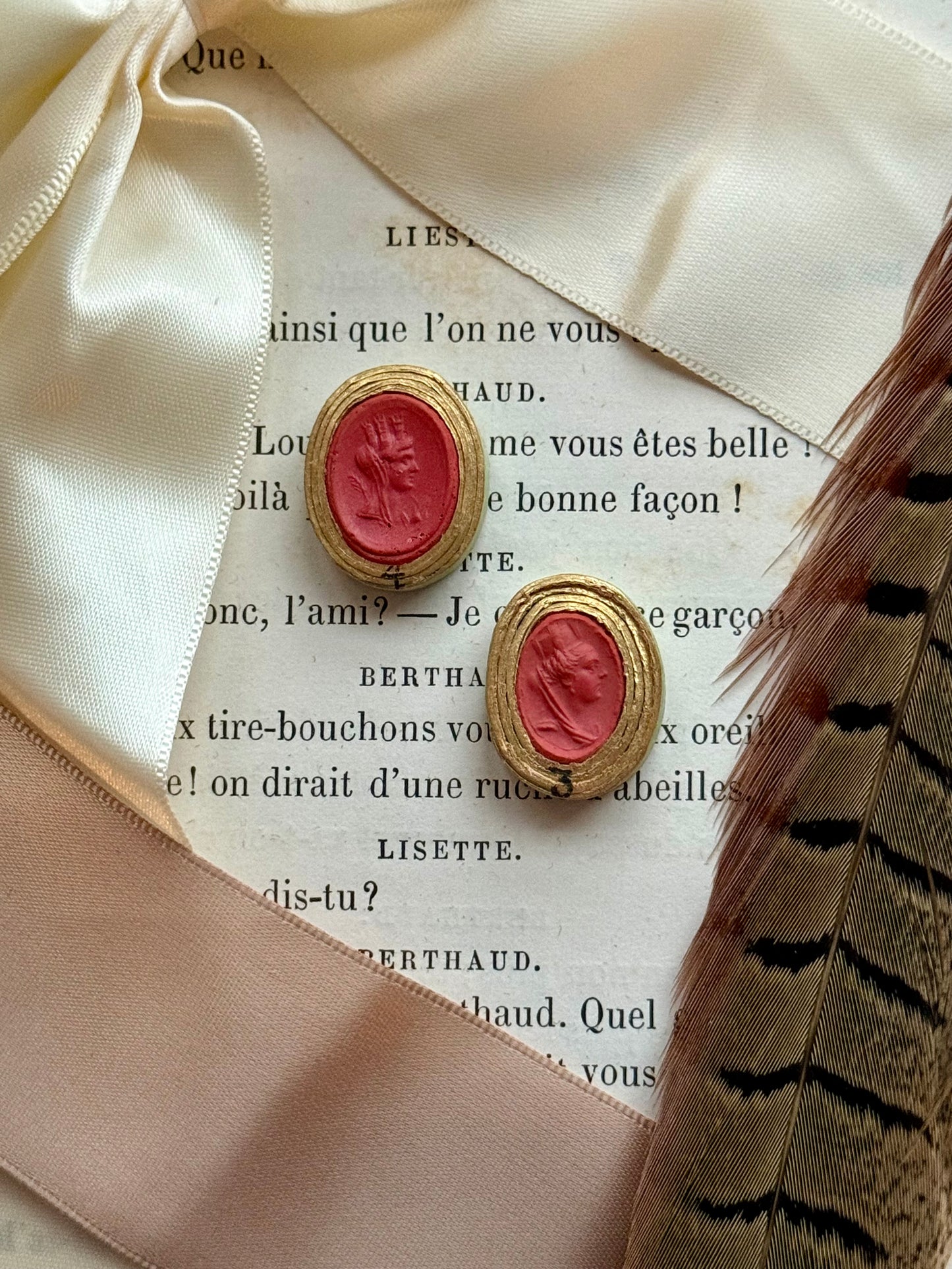 Pair of Antique Intaglios