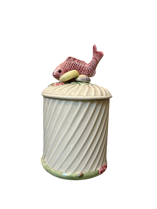 Vintage Fitz & Floyd Lidded Canister