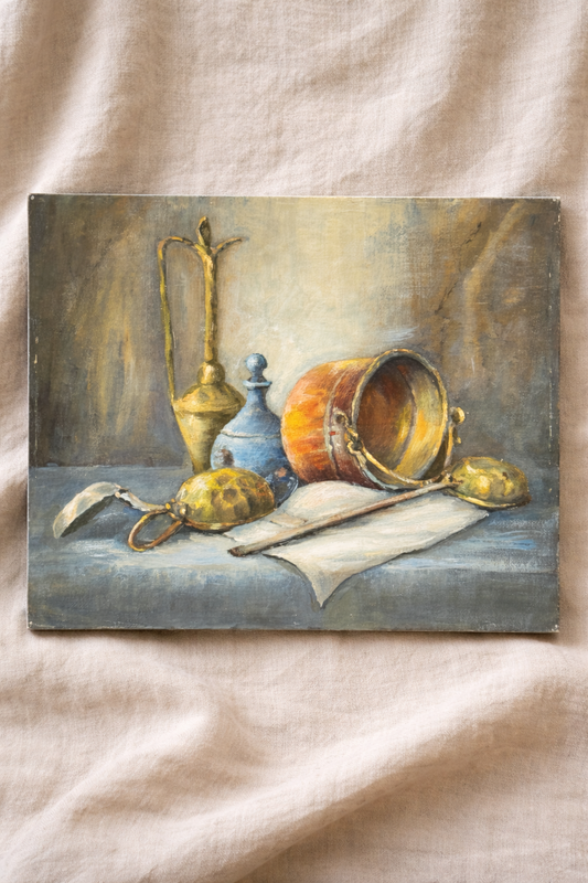 French Still Life on Board