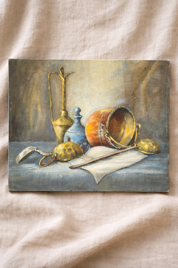 French Still Life on Board