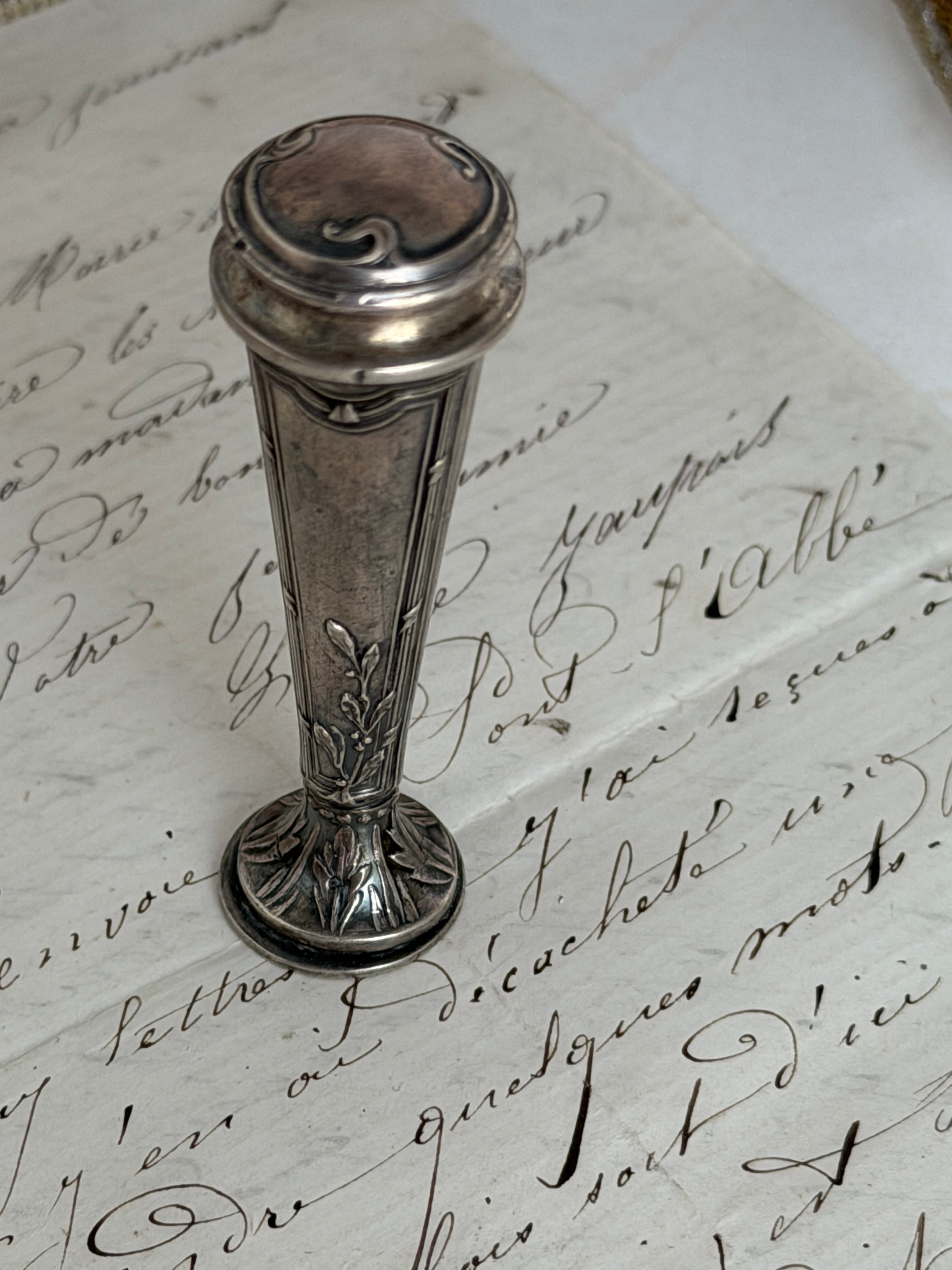 Antique Sterling Silver Wax Seal