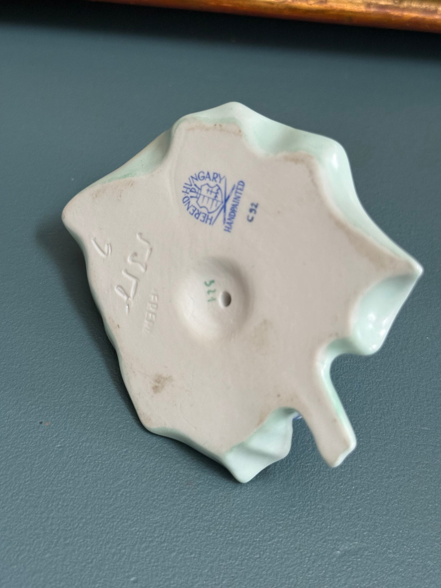 Herend Hand-Painted Porcelain Frog