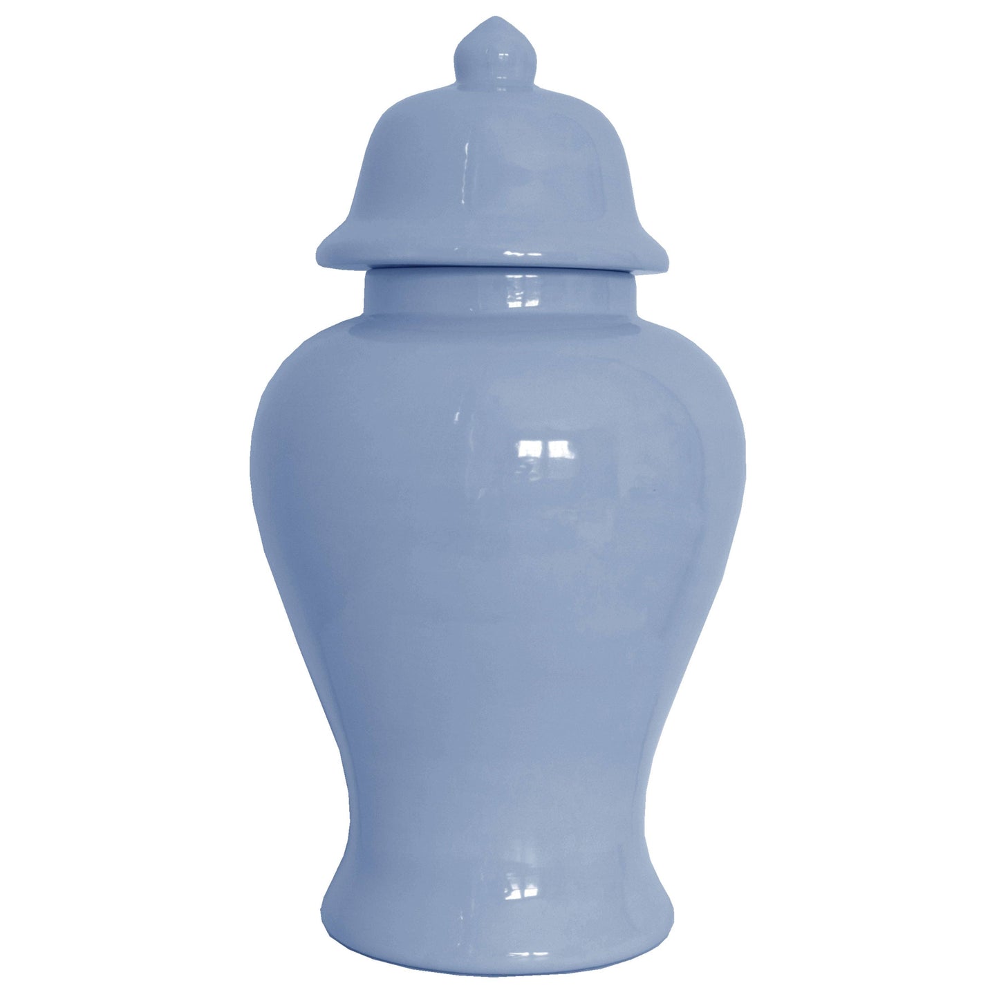 French Blue Ginger Jars: Large
